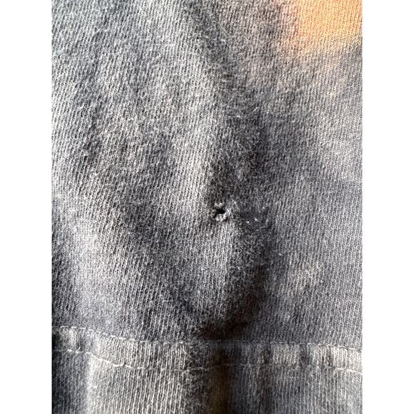 Vintage The Mountain Galaxy Print Faded Black Tie Dye XL Tshirt - Picture 4 of 7